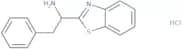 1-(1,3-Benzothiazol-2-yl)-2-phenylethan-1-amine hydrochloride