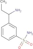 3-(1-Aminopropyl)benzene-1-sulfonamide