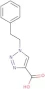 1-(2-Phenylethyl)-1H-1,2,3-triazole-4-carboxylic acid