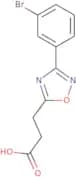 3-[3-(3-Bromo-phenyl)-[1,2,4]oxadiazol-5-yl]-propionic acid