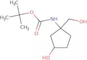 tert-Butyl (3-hydroxy-1-(hydroxymethyl)cyclopentyl)carbamate