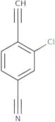 3-Chloro-4-ethynyl-benzonitrile