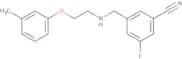 3-Fluoro-5-({[2-(3-methylphenoxy)ethyl]amino}methyl)benzonitrile