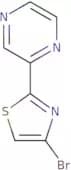 2-(4-Bromo-1,3-thiazol-2-yl)pyrazine