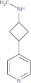 N-Methyl-3-(pyridin-4-yl)cyclobutan-1-amine