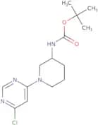 tert-Butyl N-[1-(6-chloropyrimidin-4-yl)piperidin-3-yl]carbamate