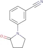 3-(2-Oxopyrrolidin-1-yl)benzonitrile