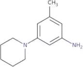 3-Methyl-5-(piperidin-1-yl)aniline