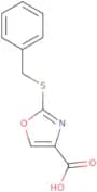 2-(Benzylsulfanyl)-1,3-oxazole-4-carboxylic acid