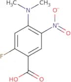 4-(Dimethylamino)-2-fluoro-5-nitrobenzoic acid