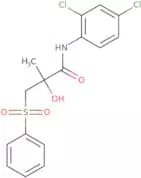 N-(2,4-Dichlorophenyl)-2-hydroxy-2-methyl-3-(phenylsulfonyl)propanamide