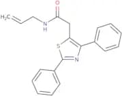 N-Allyl-2-(2,4-diphenyl-1,3-thiazol-5-yl)acetamide