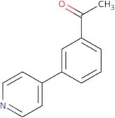 1-[3-(Pyridin-4-yl)phenyl]ethan-1-one