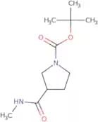 tert-Butyl 3-(methylcarbamoyl)pyrrolidine-1-carboxylate