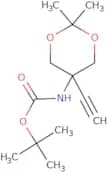 tert-Butyl N-(5-ethynyl-2,2-dimethyl-1,3-dioxan-5-yl)carbamate