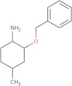 2-(Benzyloxy)-4-methylcyclohexan-1-amines