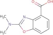 2-(Dimethylamino)-1,3-benzoxazole-4-carboxylic acid
