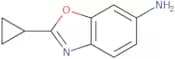 2-Cyclopropyl-1,3-benzoxazol-6-amine