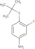 4-(tert-Butylsulfanyl)-3-fluoroaniline