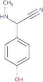 2-(4-Hydroxyphenyl)-2-(methylamino)acetonitrile
