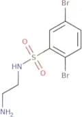 N-(2-Aminoethyl)-2,5-dibromobenzene-1-sulfonamide