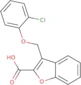 3-(2-Chlorophenoxymethyl)-1-benzofuran-2-carboxylic acid