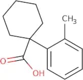 1-(2-Methylphenyl)cyclohexane-1-carboxylic acid