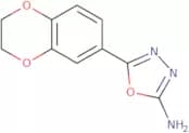 5-(2,3-Dihydro-1,4-benzodioxin-6-yl)-1,3,4-oxadiazol-2-amine