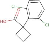 1-(2,6-Dichlorophenyl)cyclobutane-1-carboxylic acid