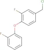 4-(Chloromethyl)-2-fluoro-1-(2-fluorophenoxy)benzene