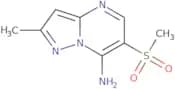 6-Methanesulfonyl-2-methylpyrazolo[1,5-a]pyrimidin-7-amine