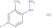 (4-fluoro-2-methylphenyl)hydrazine hydrochloride