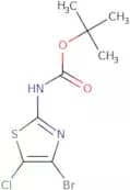 tert-Butyl (4-bromo-5-chlorothiazol-2-yl)carbamate