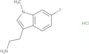 2-(6-Fluoro-1-methyl-1H-indol-3-yl)ethan-1-amine hydrochloride