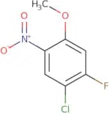 1-Chloro-2-fluoro-4-methoxy-5-nitrobenzene