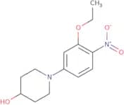 1-(3-Ethoxy-4-nitrophenyl)piperidin-4-ol