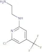N'-[6-Chloro-4-(trifluoromethyl)-2-pyridyl]ethane-1,2-diamine