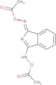 {3-[(Acetyloxy)imino]-2,3-dihydro-1H-isoindol-1-ylidene}amino acetate