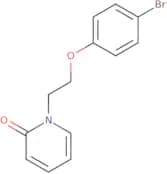 1-[2-(4-Bromophenoxy)ethyl]-1,2-dihydropyridin-2-one