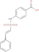 4-(2-Phenylethenesulfonamido)benzoic acid