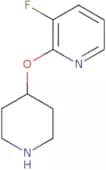 3-Fluoro-2-(piperidin-4-yloxy)pyridine