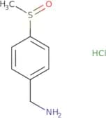 (4-Methanesulfinylphenyl)methanamine hydrochloride