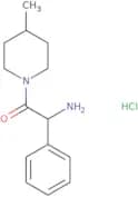 2-Amino-1-(4-methylpiperidin-1-yl)-2-phenylethan-1-one hydrochloride