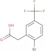 2-(2-bromo-5-(trifluoromethyl)phenyl)acetic acid