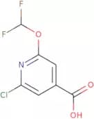 2-Chloro-6-(difluoromethoxy)pyridine-4-carboxylic acid