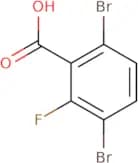 3,6-Dibromo-2-fluorobenzoic acid