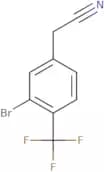 2-(3-Bromo-4-(trifluoromethyl)phenyl)acetonitrile