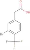 2-(3-Bromo-4-(trifluoromethyl)phenyl)acetic acid