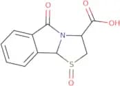 5-Oxo-2,3,5,9b-tetrahydro[1,3]thiazolo[2,3-a]isoindole-3-carboxylic acid 1-oxide