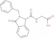 2-[(2-Benzyl-3-oxo-2,3-dihydro-1H-isoindol-1-yl)formamido]acetic acid